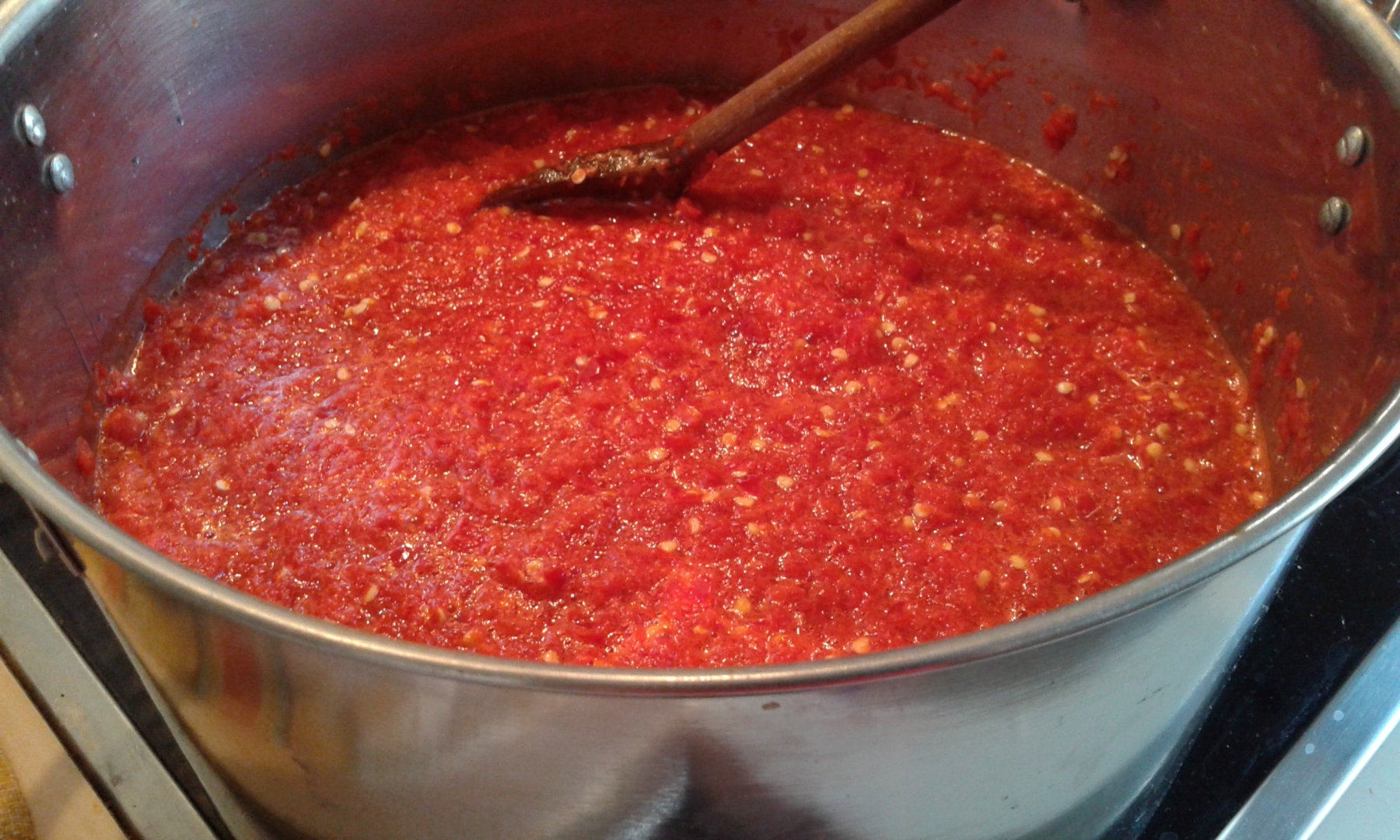 Dulceata de ardei iute rosu