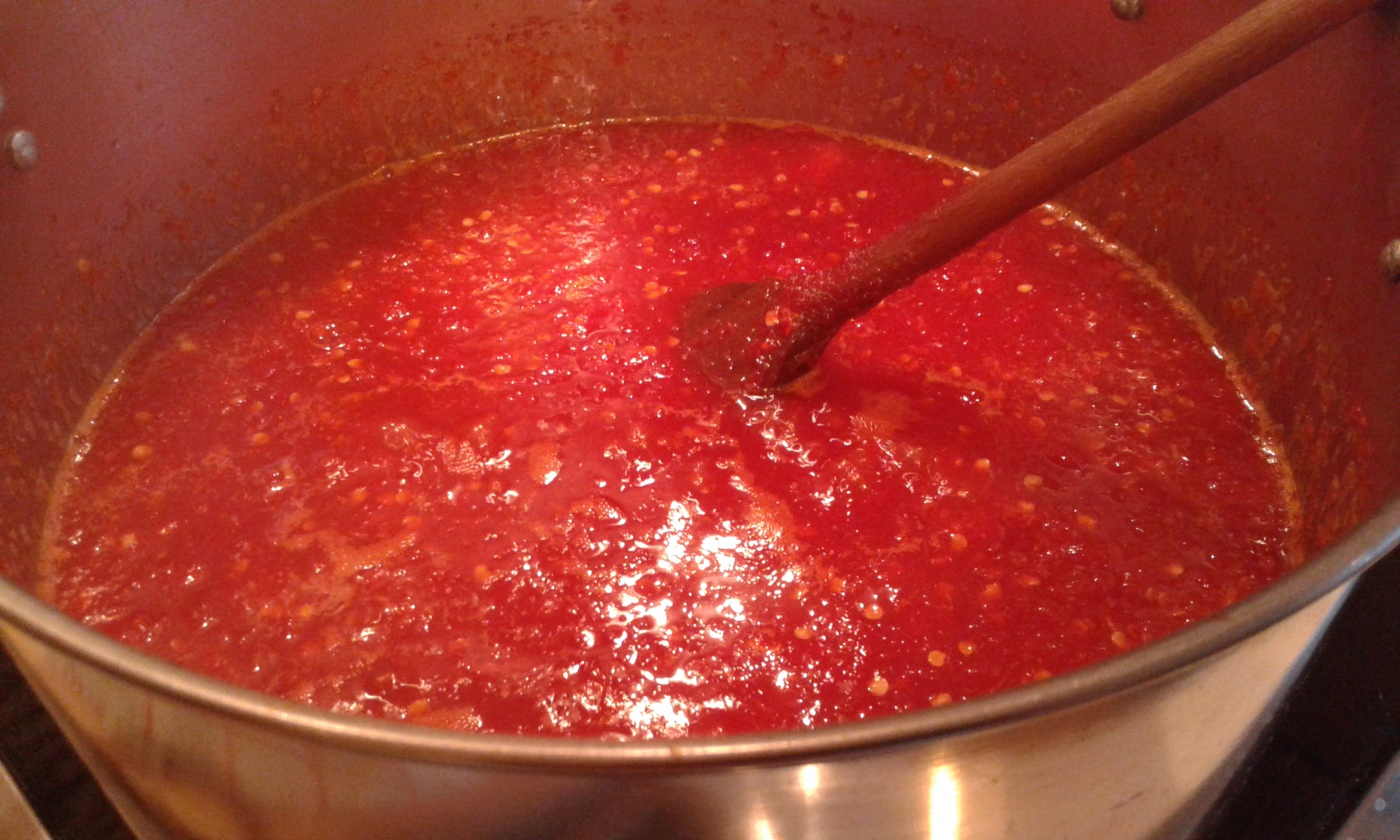 Dulceata de ardei iute rosu