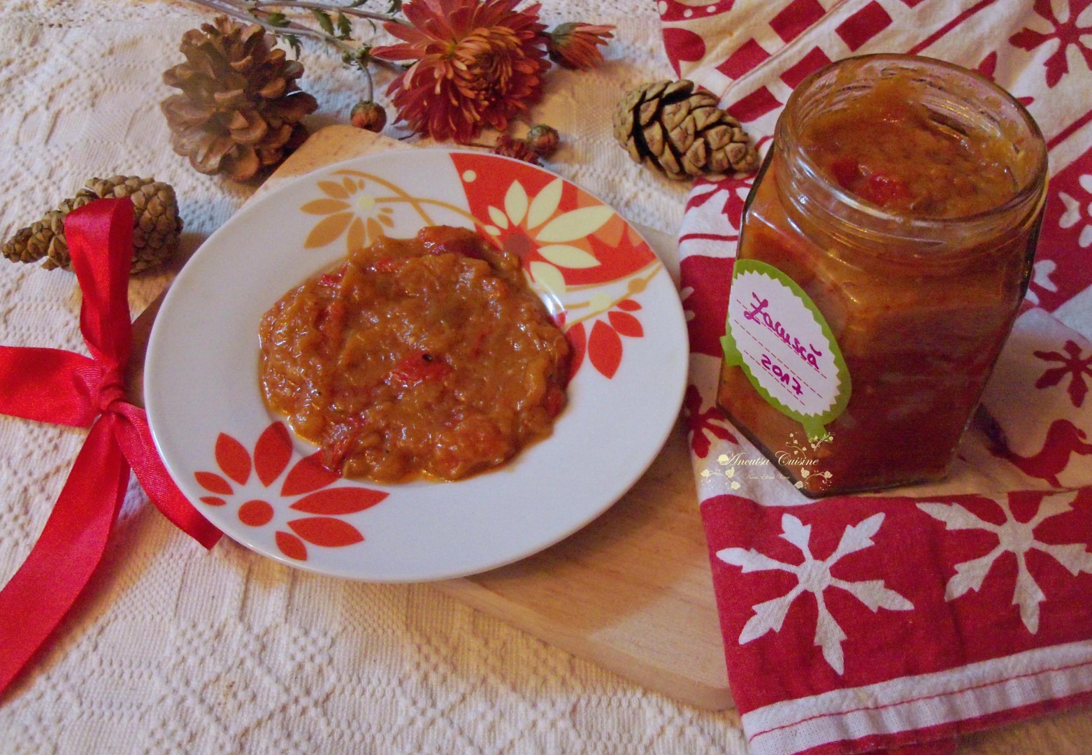 Zacusca de vinete si ardei