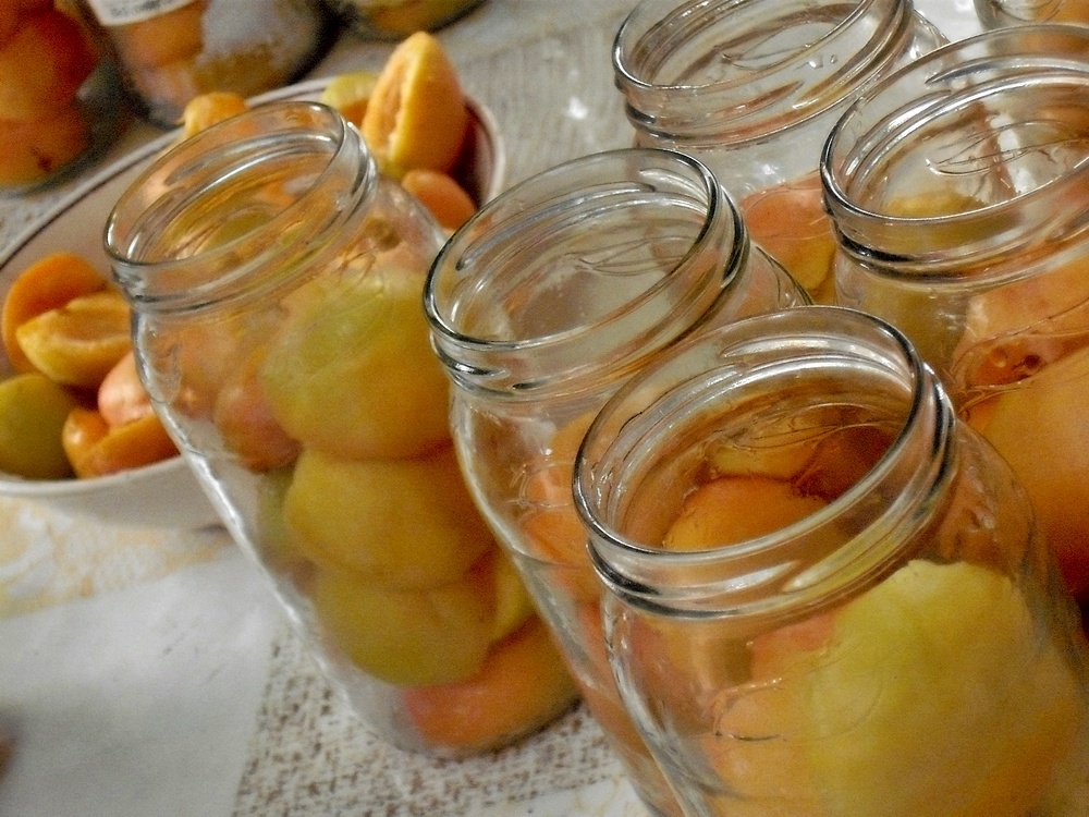 Compot de caise pentru iarna