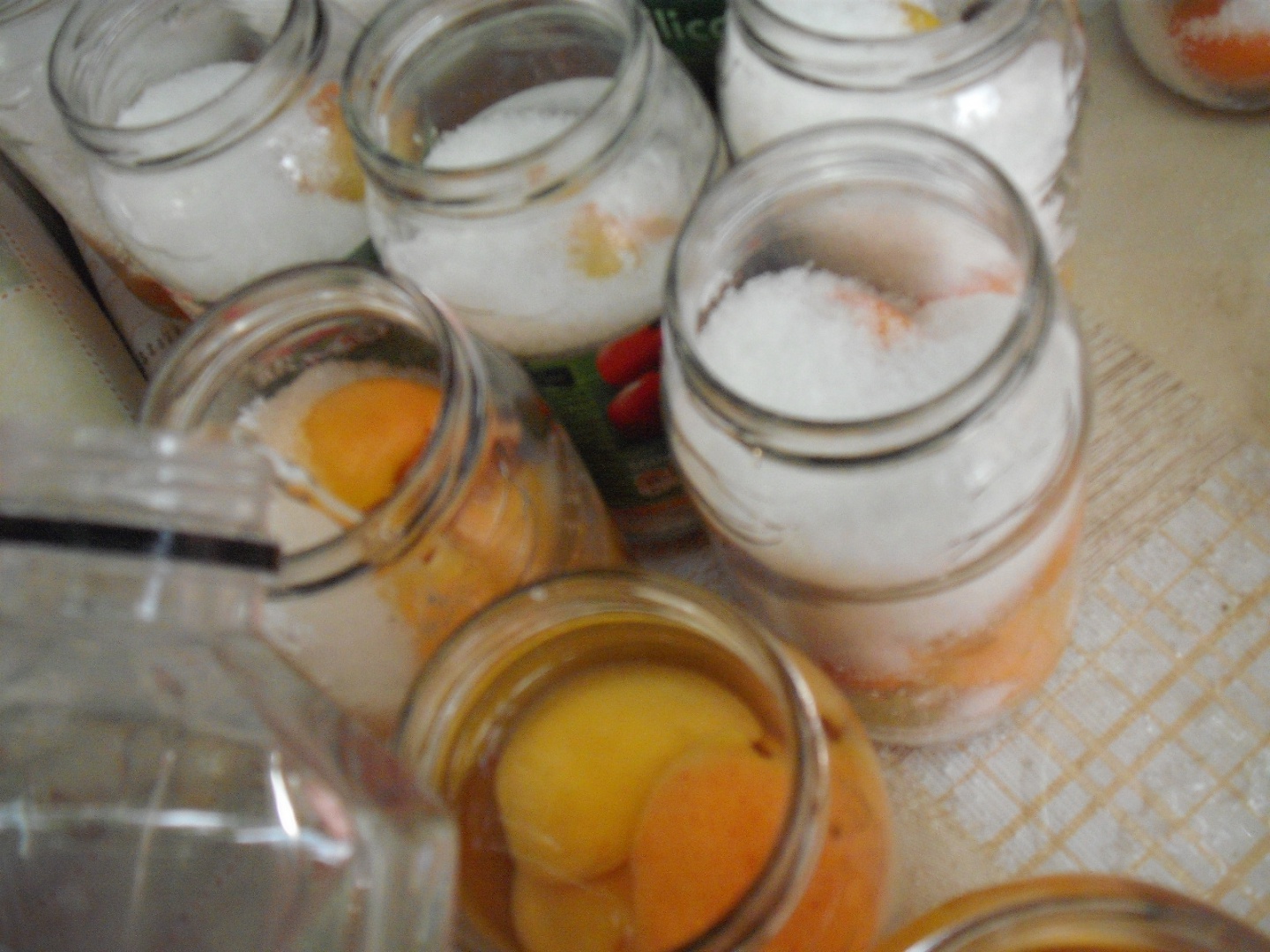 Compot de caise pentru iarna