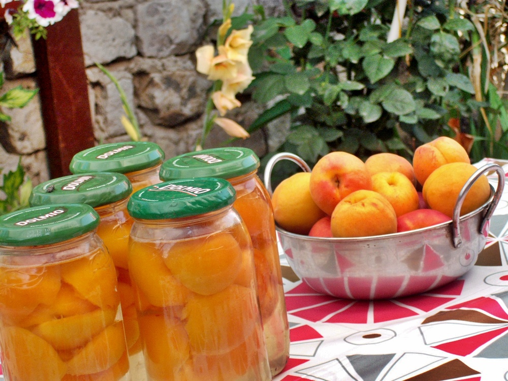 Compot de caise pentru iarna