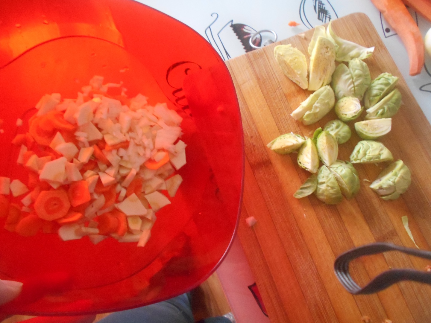 Ciorba de legume cu perisoare