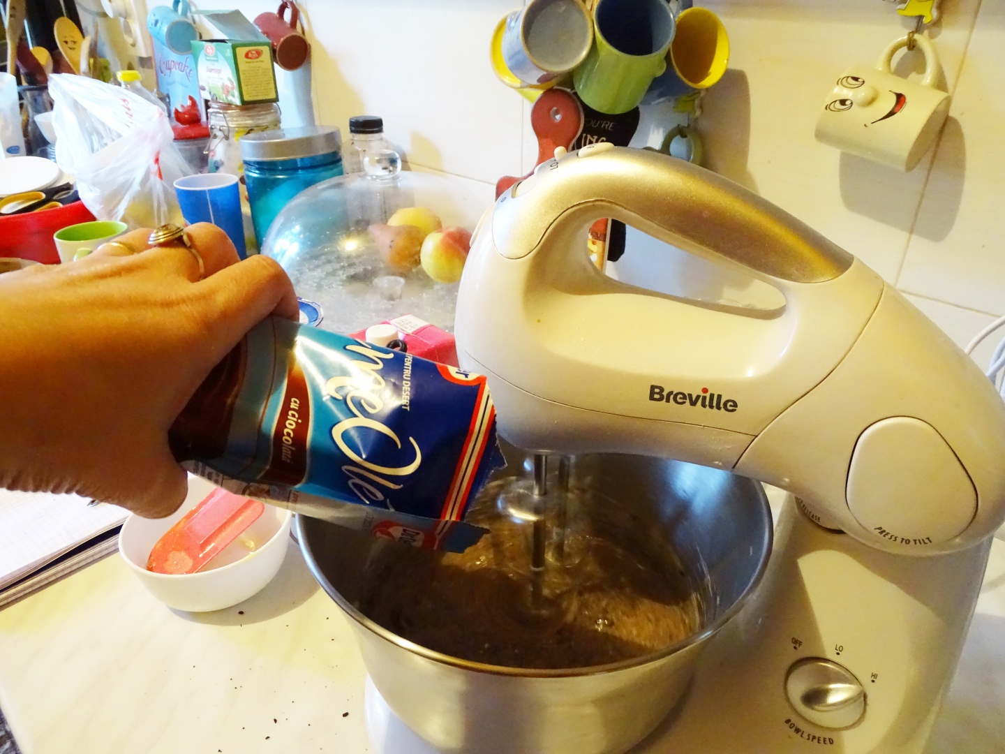 Tort cu iaurt si banane