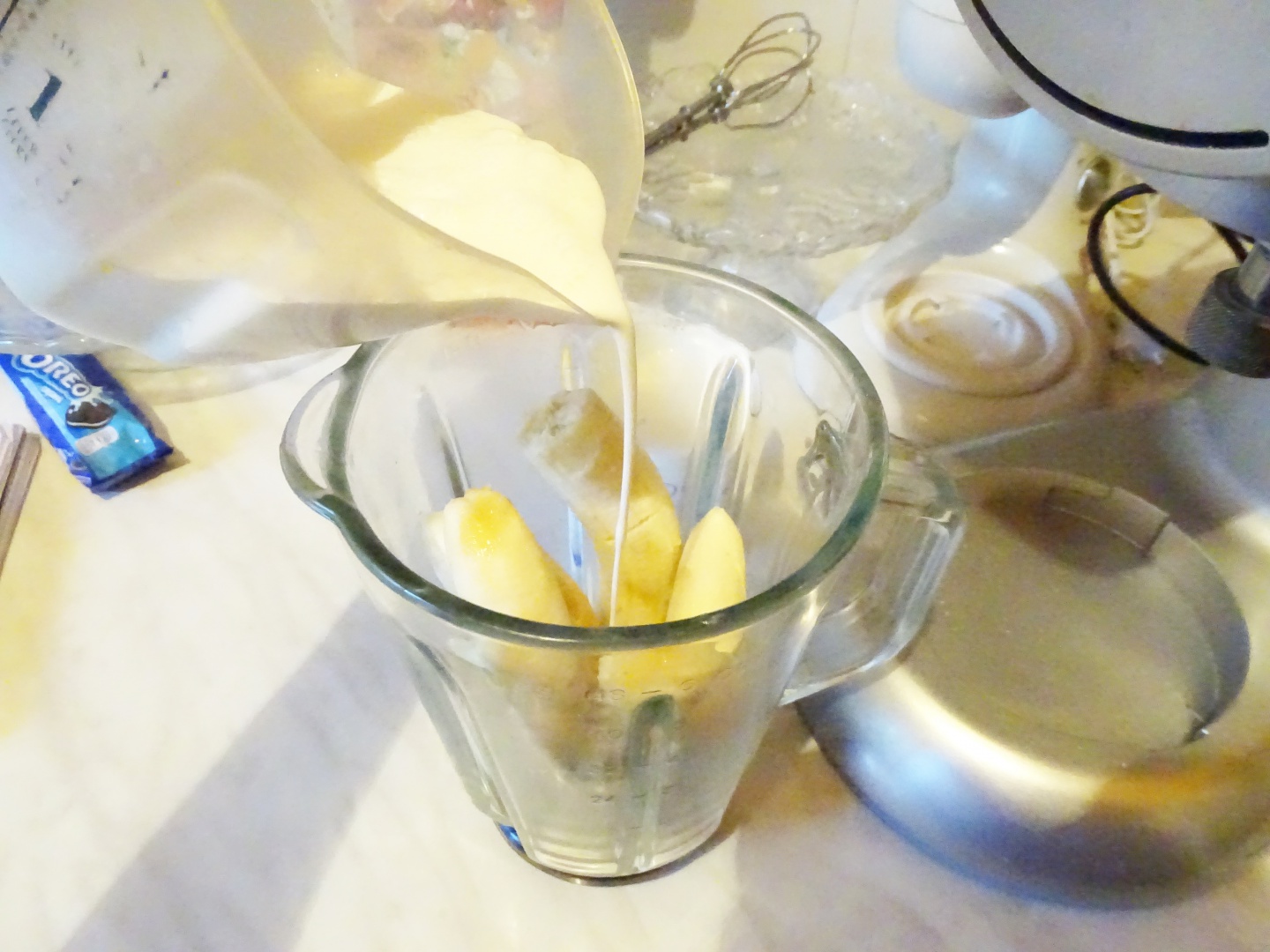 Tort cu iaurt si banane