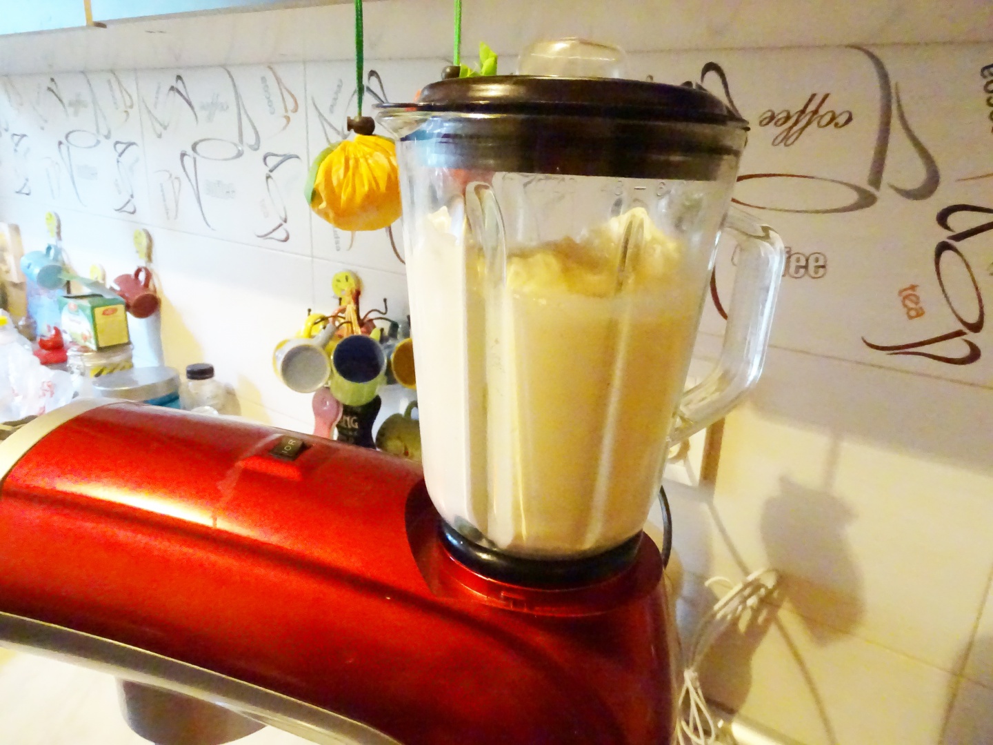 Tort cu iaurt si banane