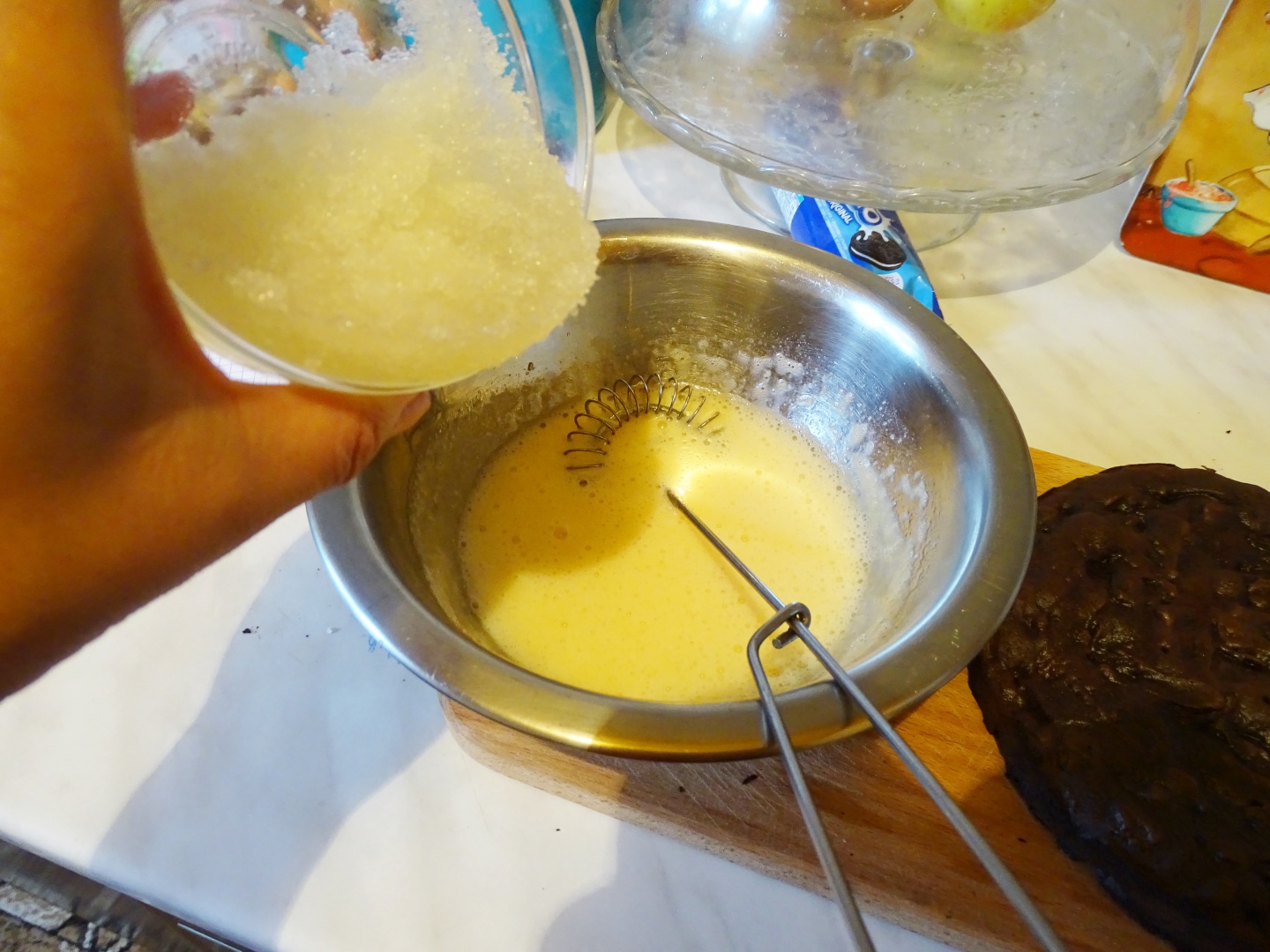 Tort cu iaurt si banane