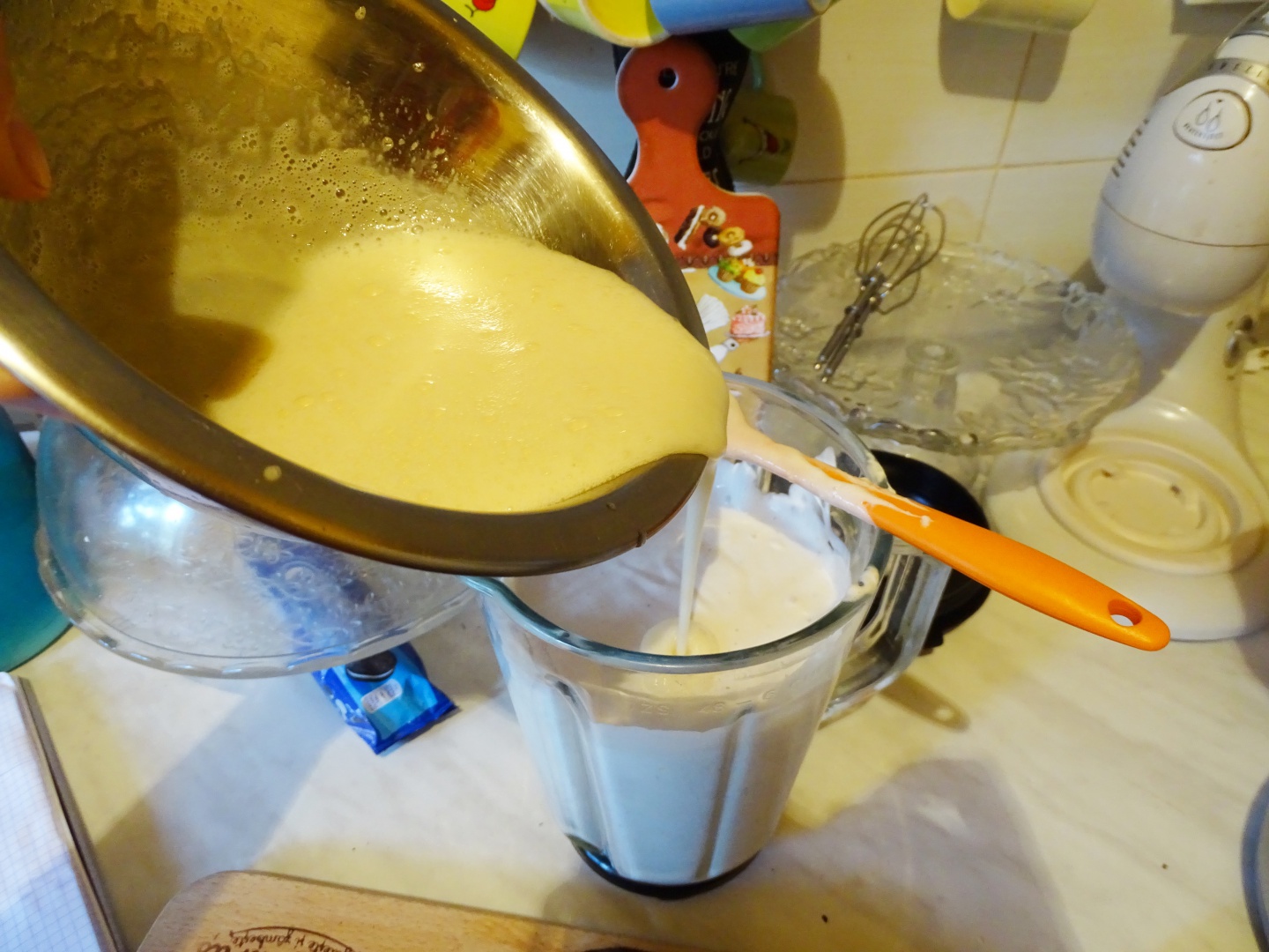 Tort cu iaurt si banane