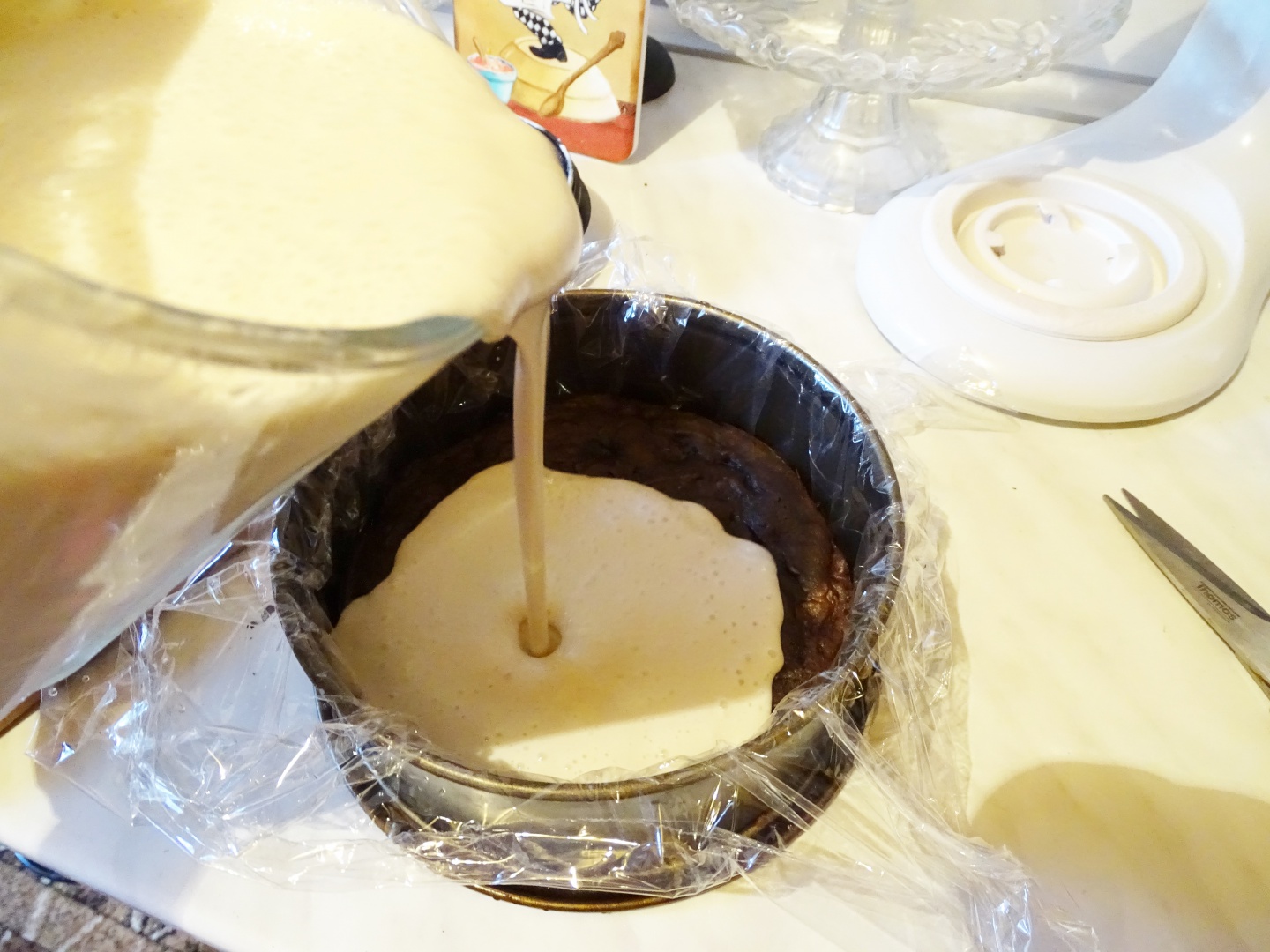 Tort cu iaurt si banane