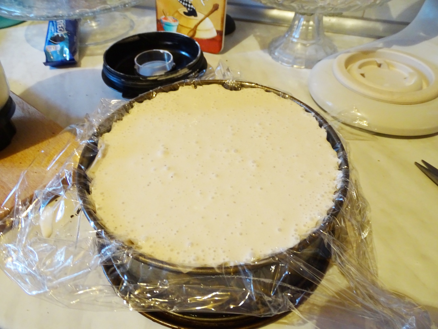 Tort cu iaurt si banane