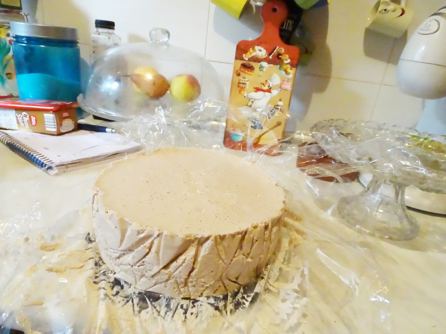 Tort cu iaurt si banane