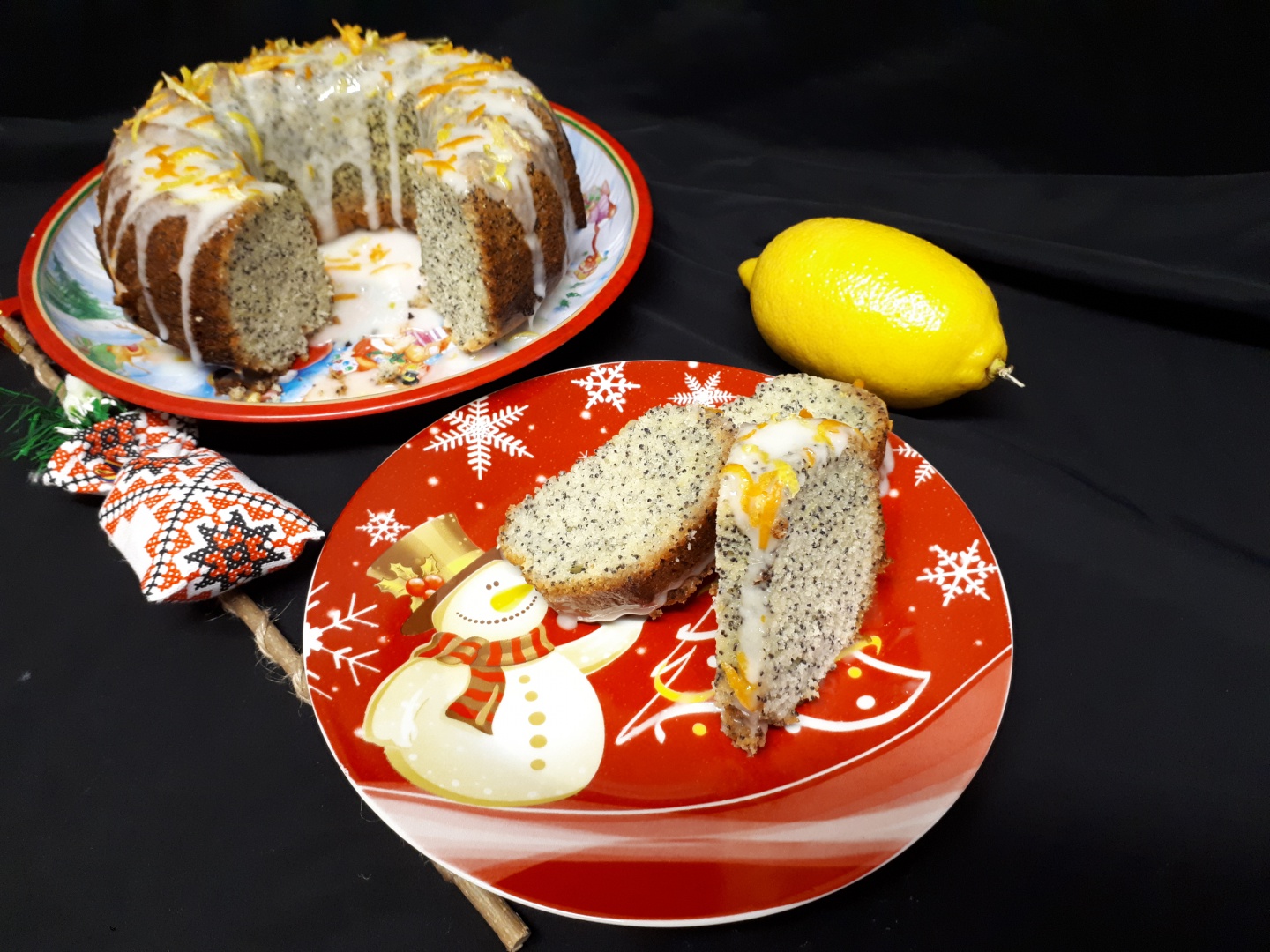 Chec cu mac si lamaie