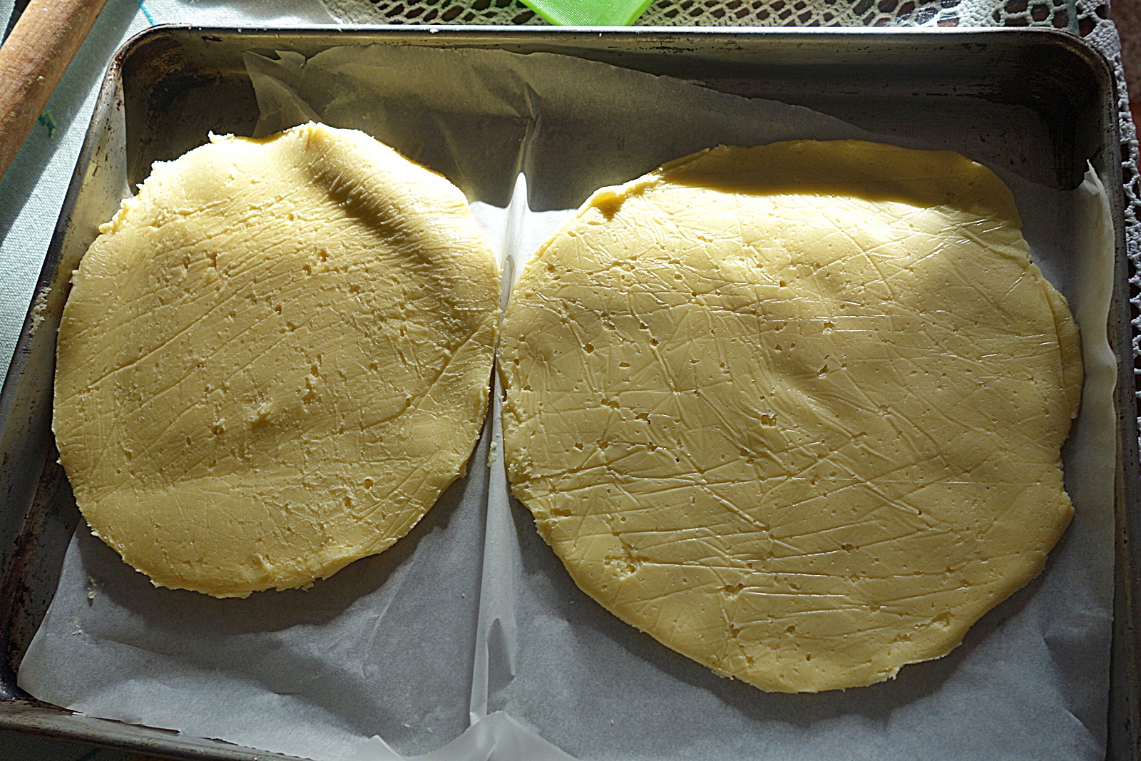 Prajitura cu blat fraged si crema de cocos