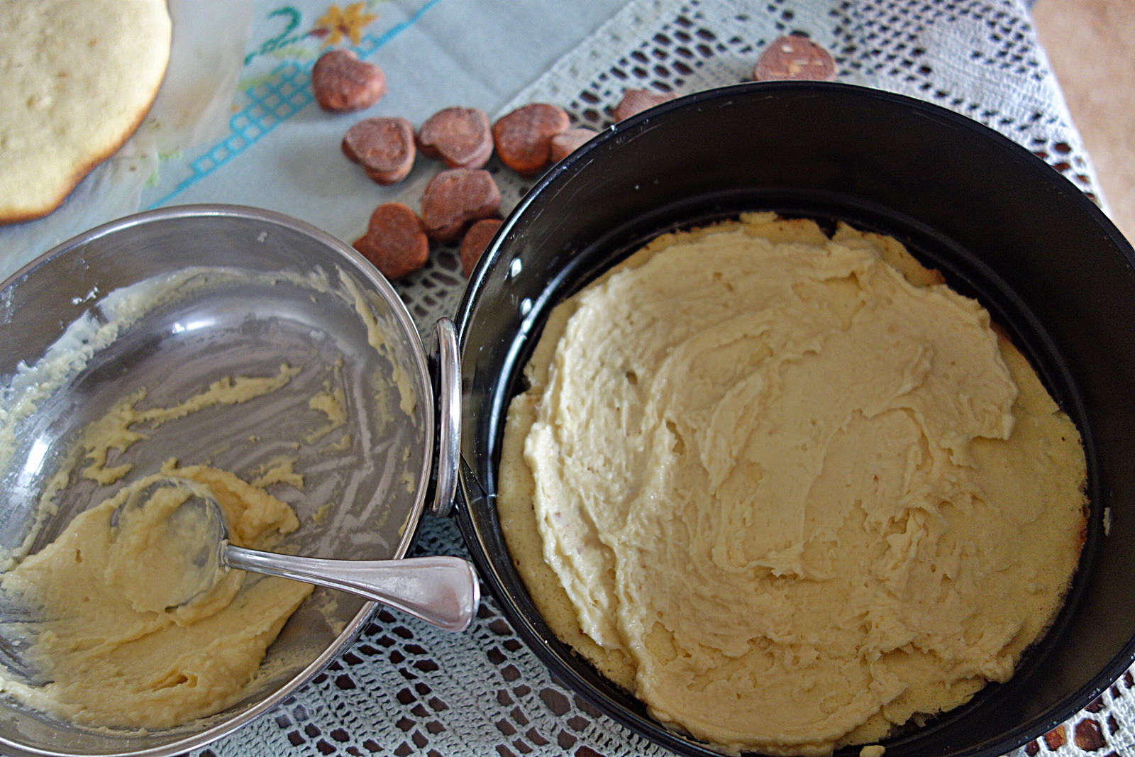 Prajitura cu blat fraged si crema de cocos