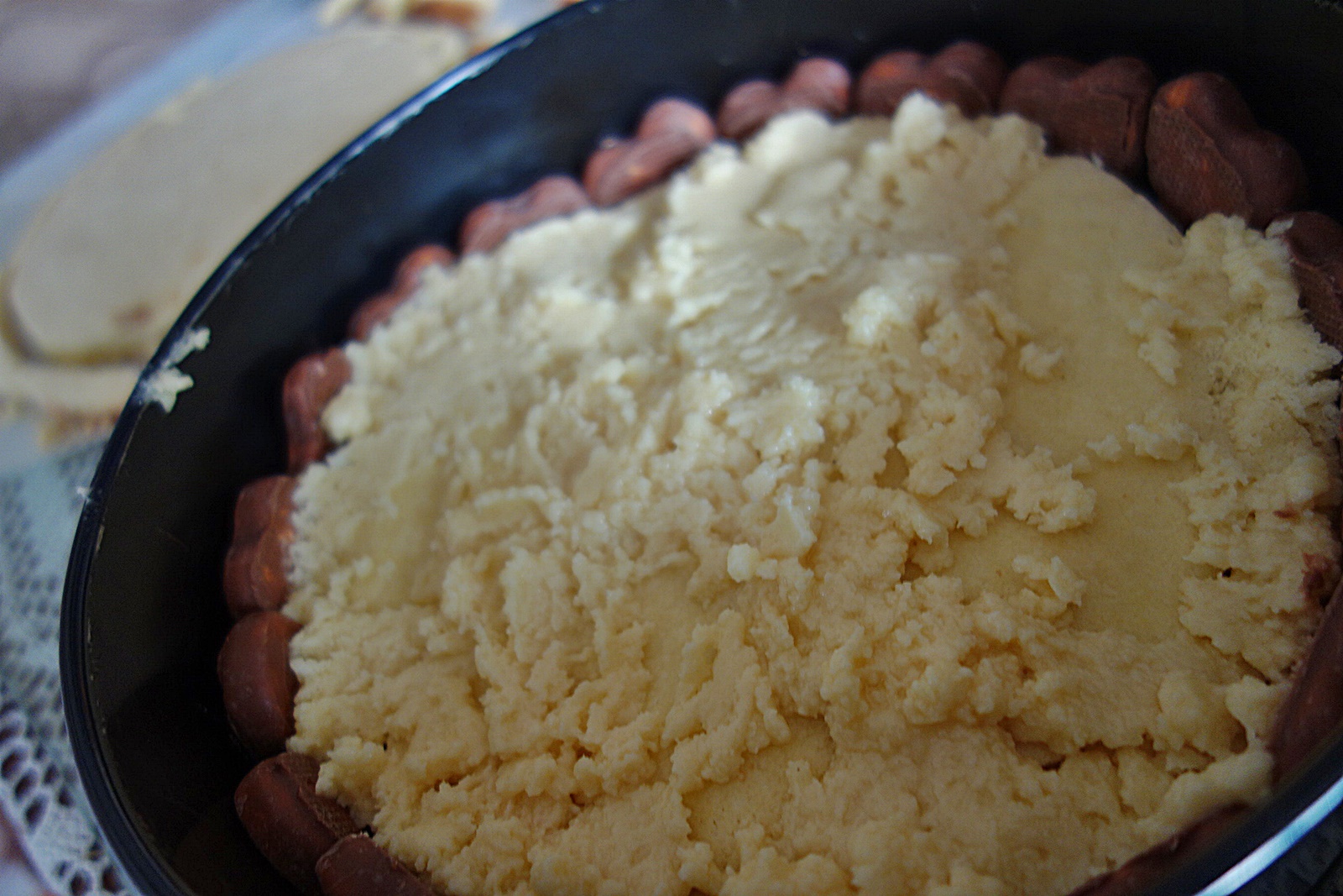 Prajitura cu blat fraged si crema de cocos