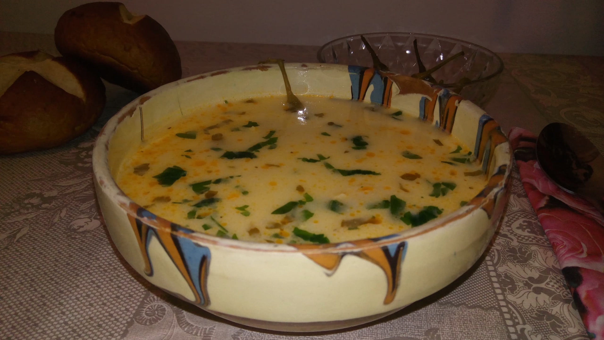 Ciorba de pui cu smantana