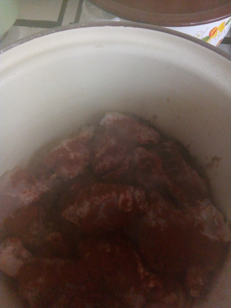 Pui cu lamaie la capac