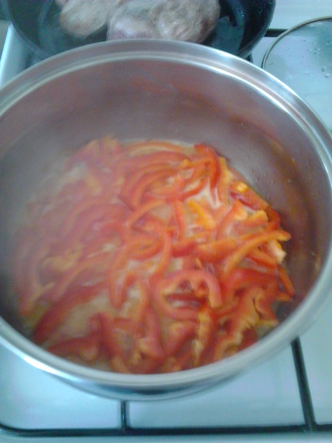 Piept de rata cu legume