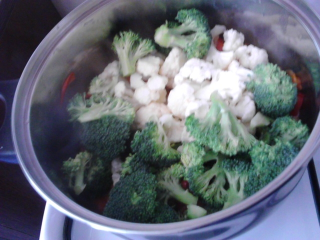 Piept de rata cu legume