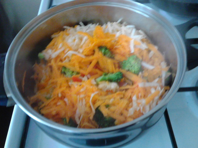 Piept de rata cu legume