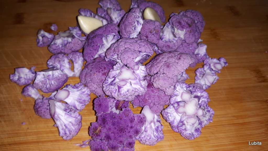 Somon cu piure de conopida