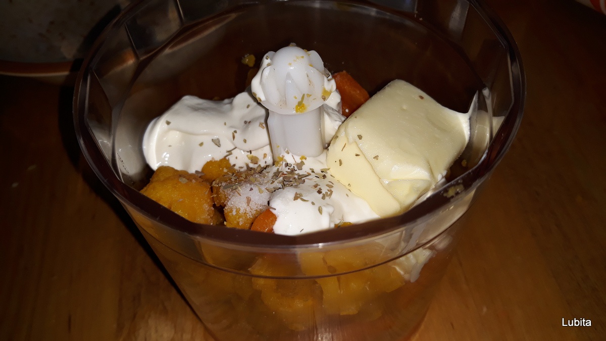 Somon cu piure de conopida