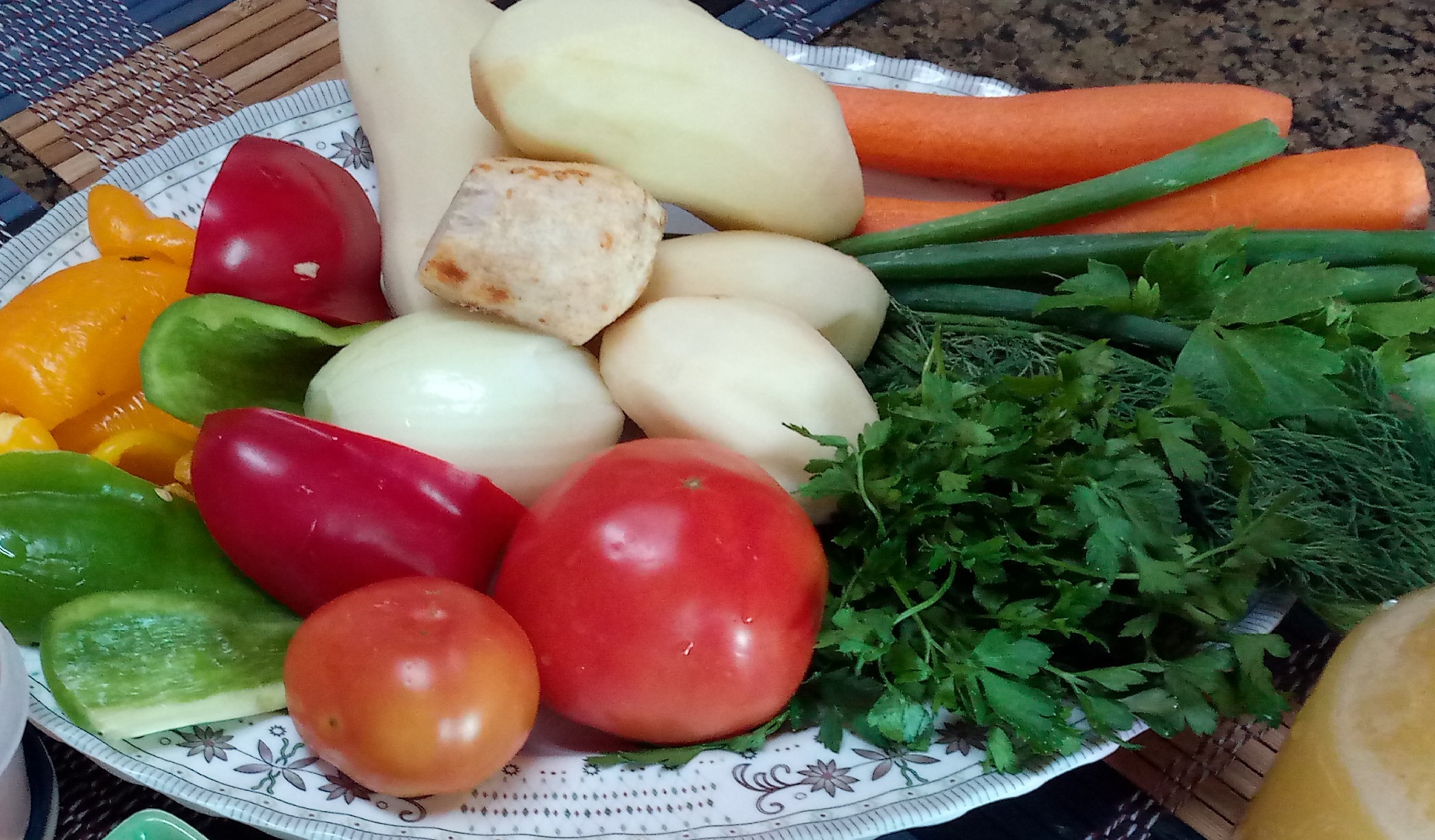 Supa de rata cu legume