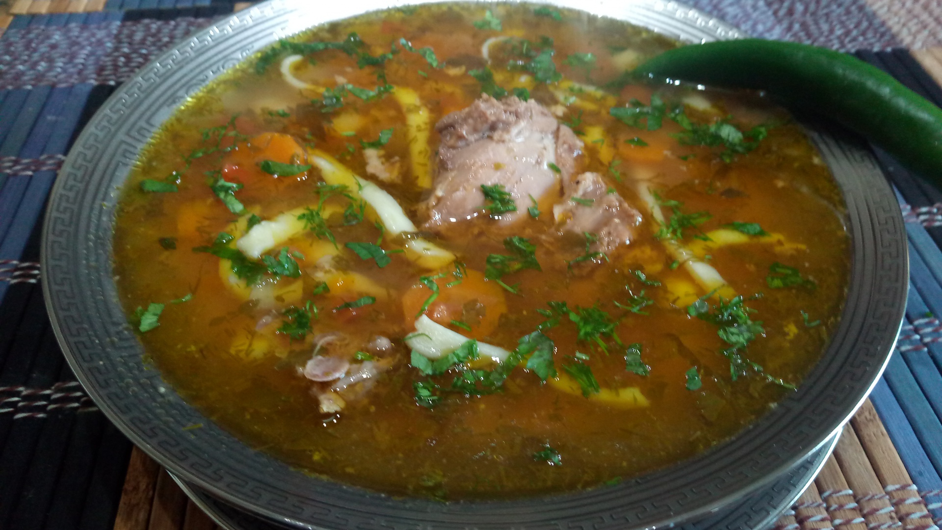 Supa de rata cu legume