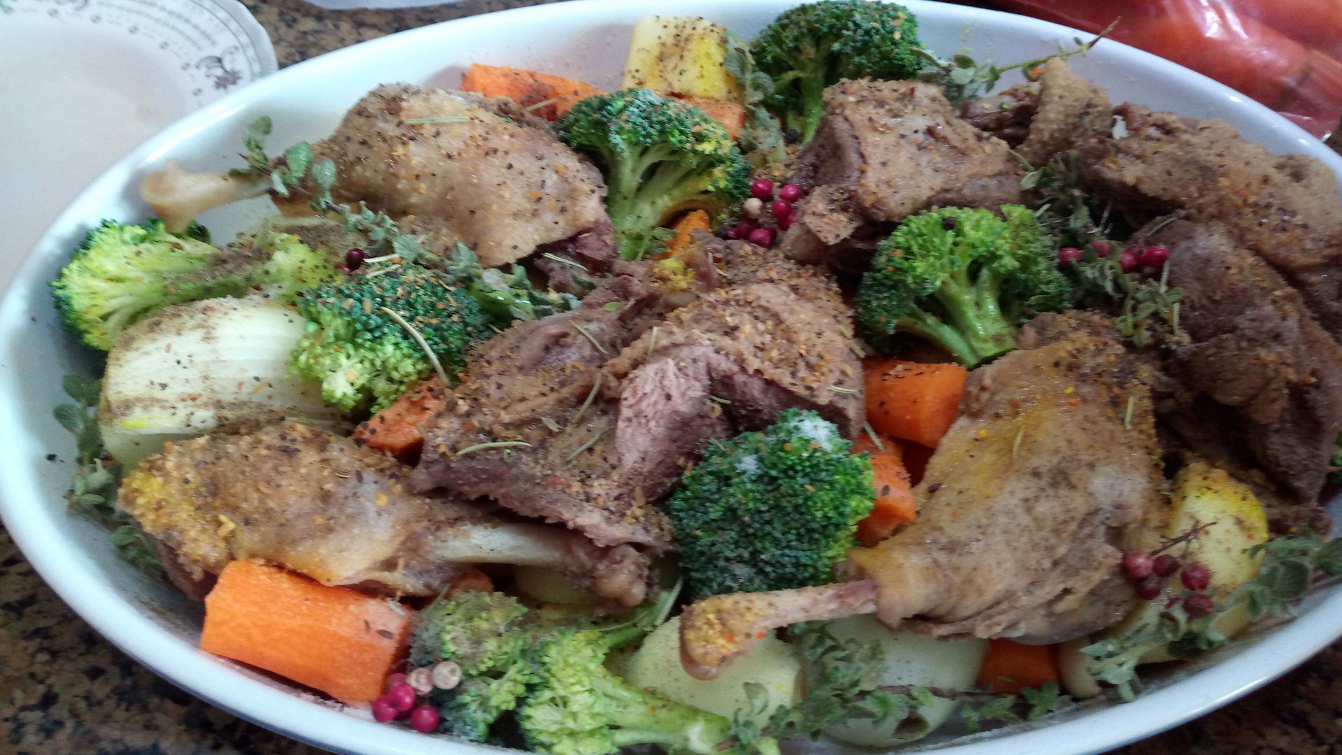 Rata cu legume la cuptor