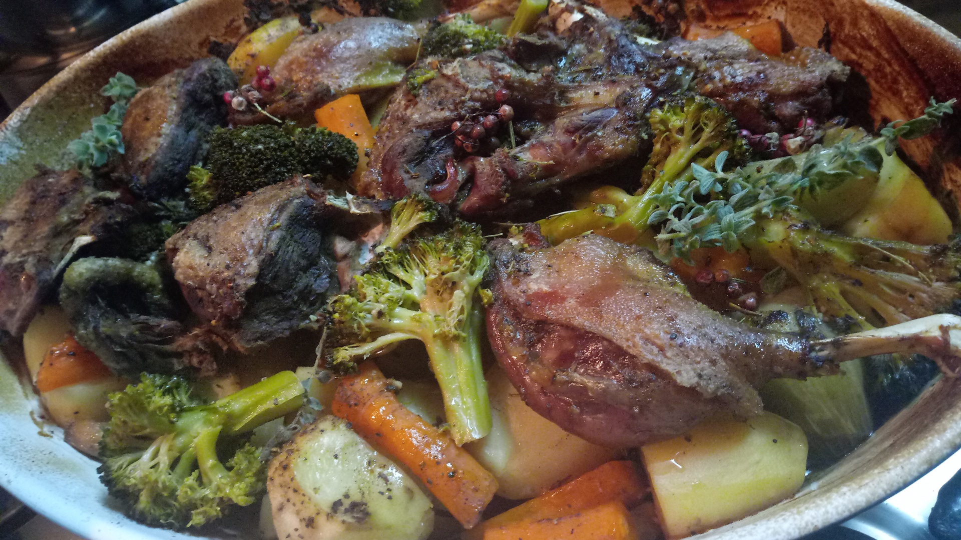 Rata cu legume la cuptor