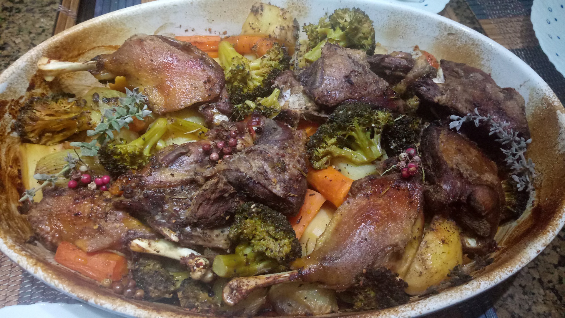 Rata cu legume la cuptor