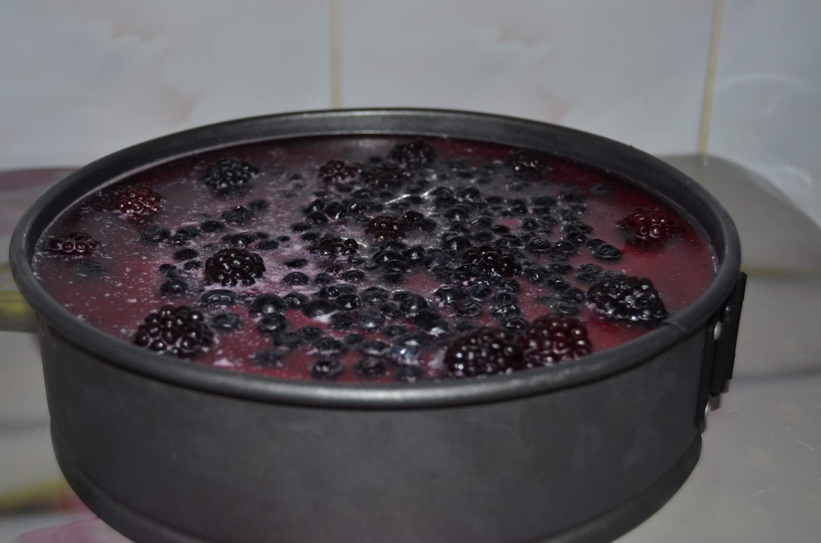 Cheesecake cu fructe de padure