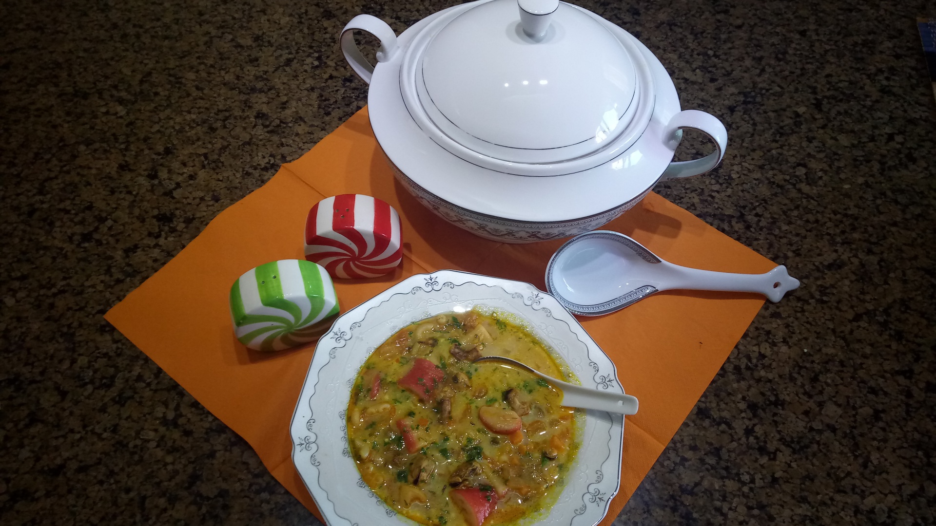 Supa de fructe de mare