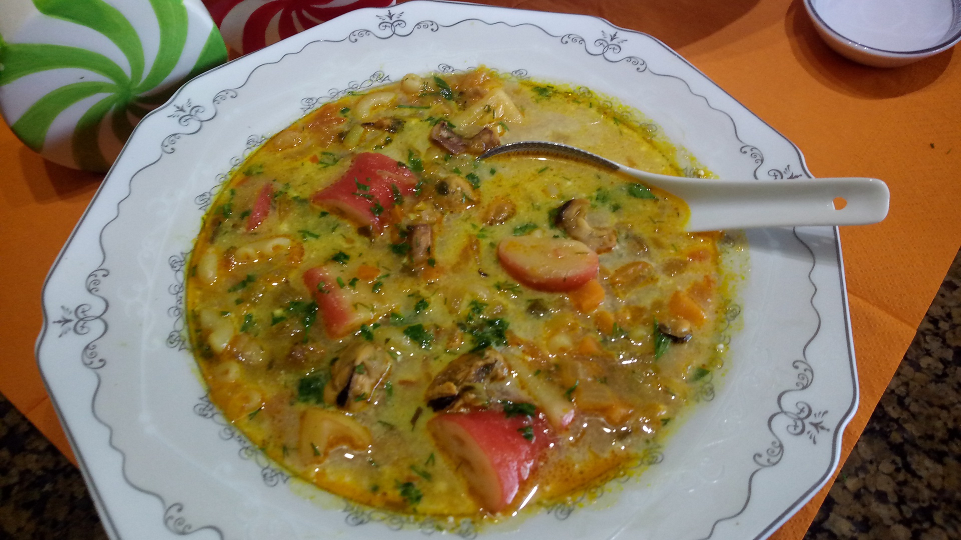 Supa de fructe de mare