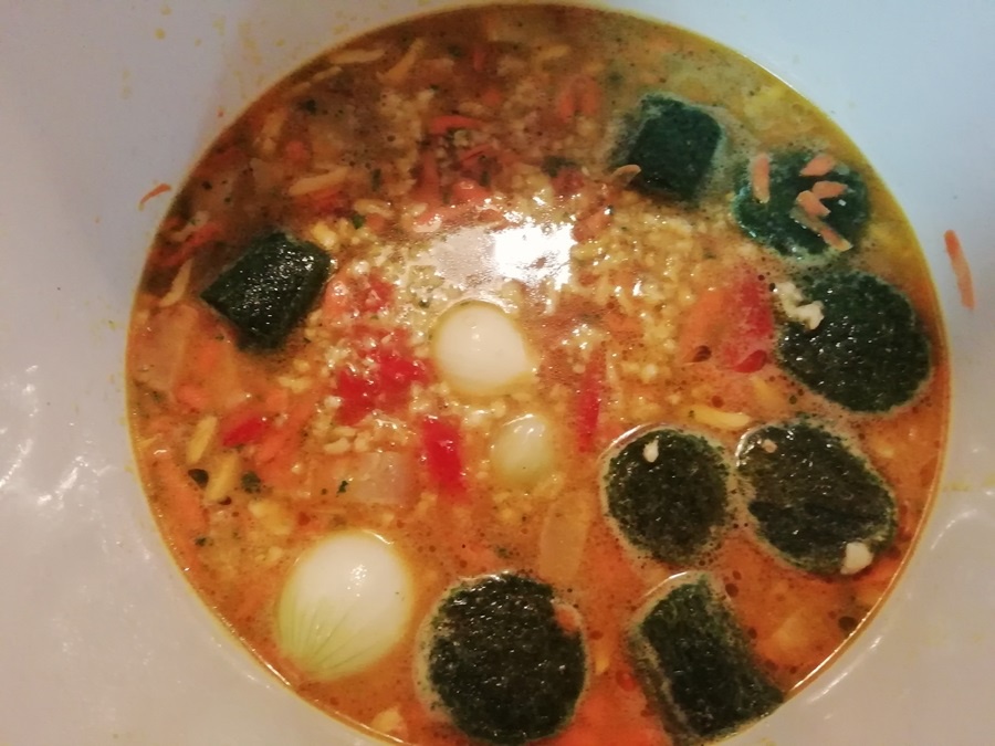 Ciorba de spanac cu zeama de varza murata