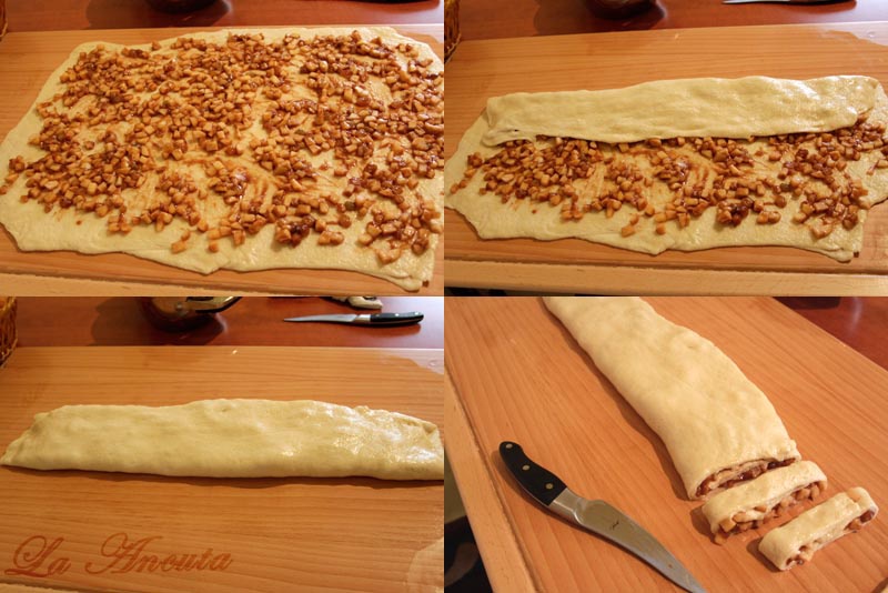 Spirale cu mere si stafide