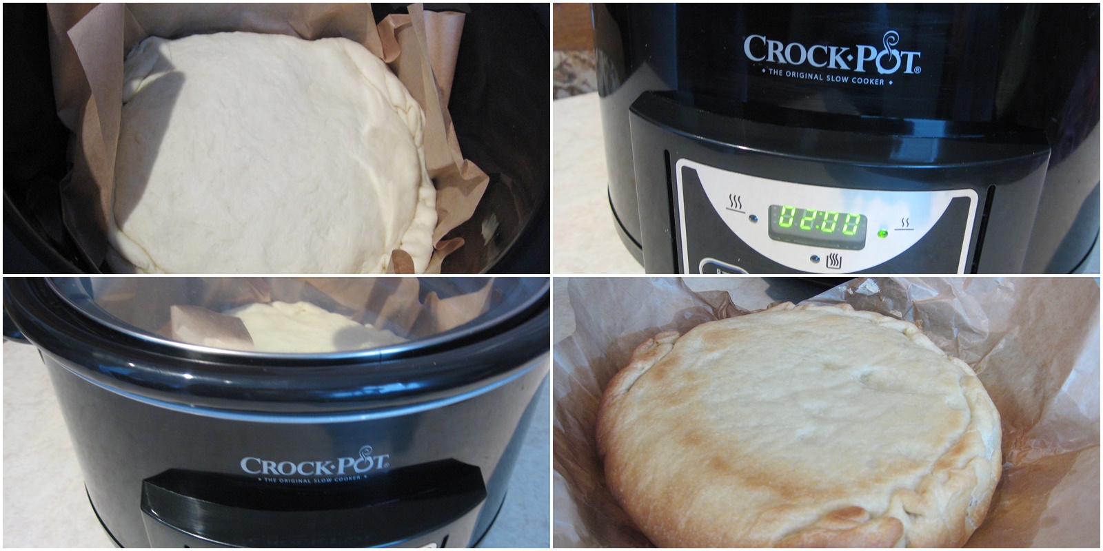 Placinta cu carne si legume la slow cooker Crock-Pot 4,7 L