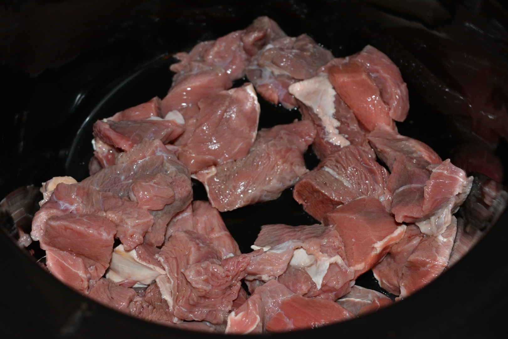 Gulas de vitel la slow cooker Crock-Pot