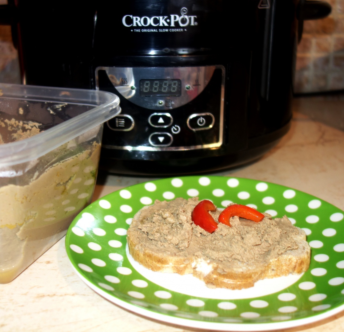Pateu de ficat de pui gatit la slow cooker Crock-Pot Digital 4.7l