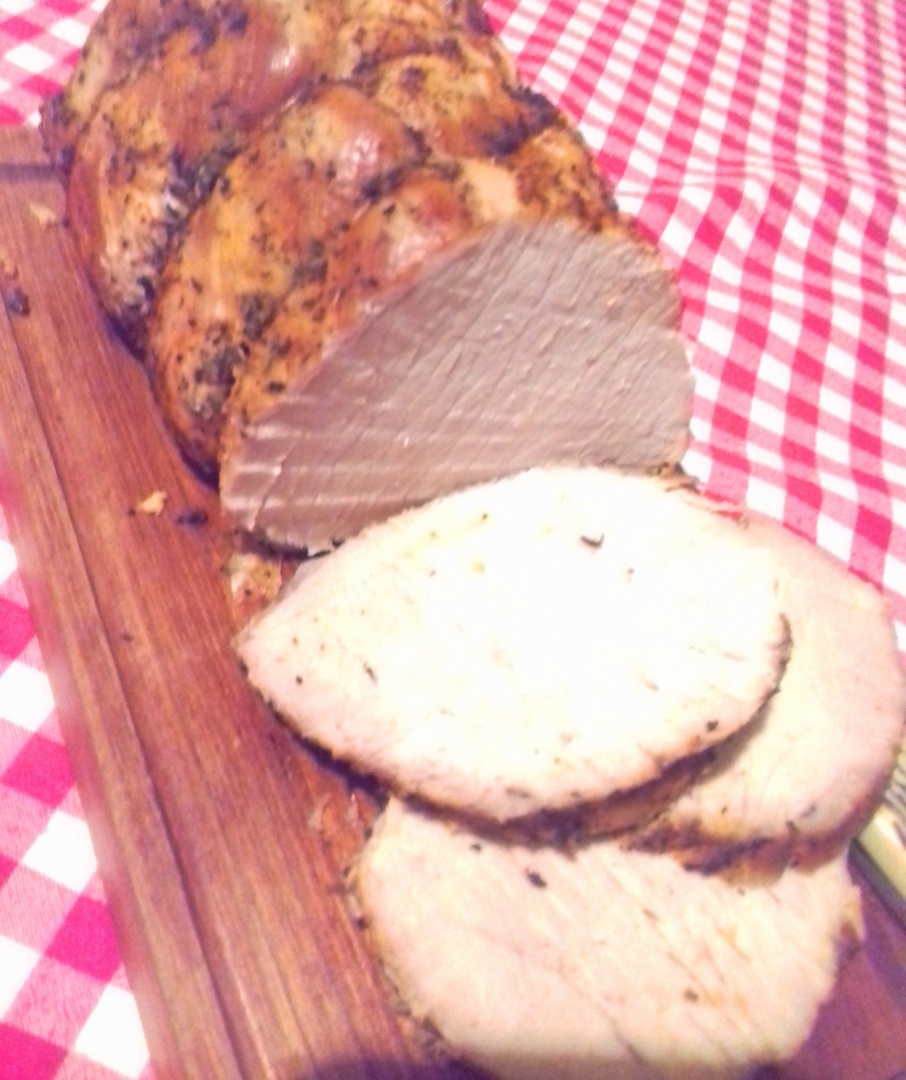 Muschi de porc- pastrama, gatit la slow cooker Crock-Pot