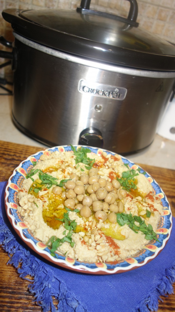 Humus gatit la slow cooker Crock-Pot 3.5 l