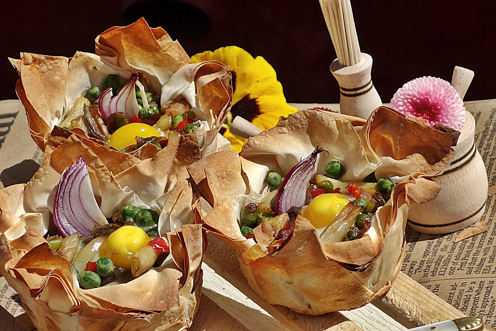 Cosulete aperitiv de primavara