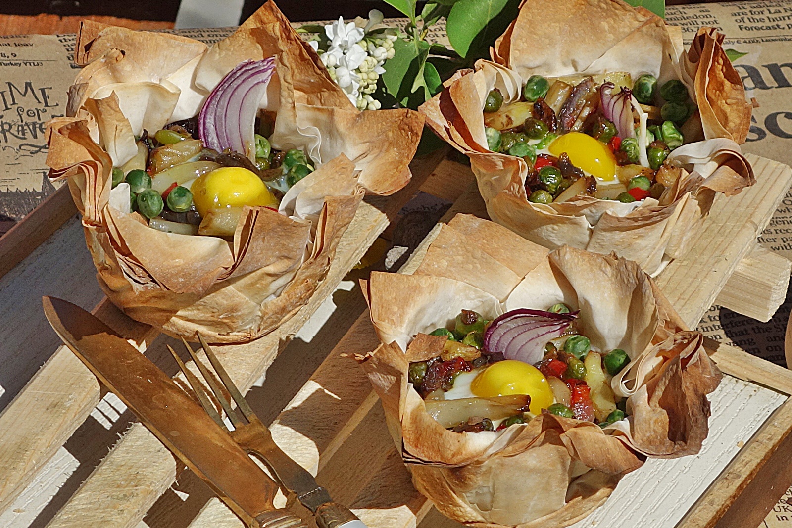 Cosulete aperitiv de primavara