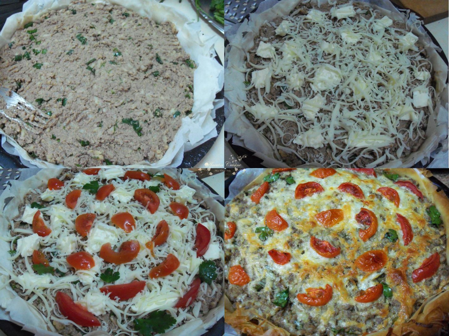 Drob din ficat de porc in foi de placinta – reteta simpla, gustoasa si usor de preparat