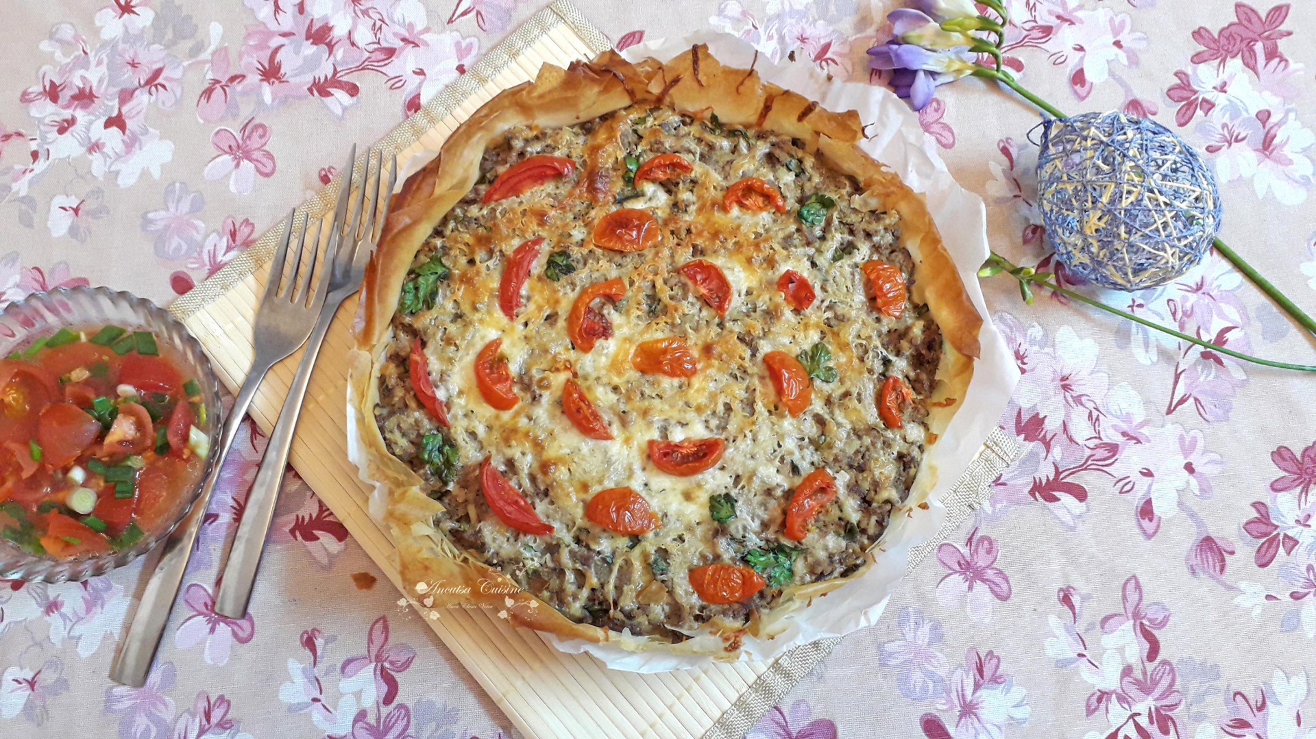 Drob din ficat de porc in foi de placinta – reteta simpla, gustoasa si usor de preparat