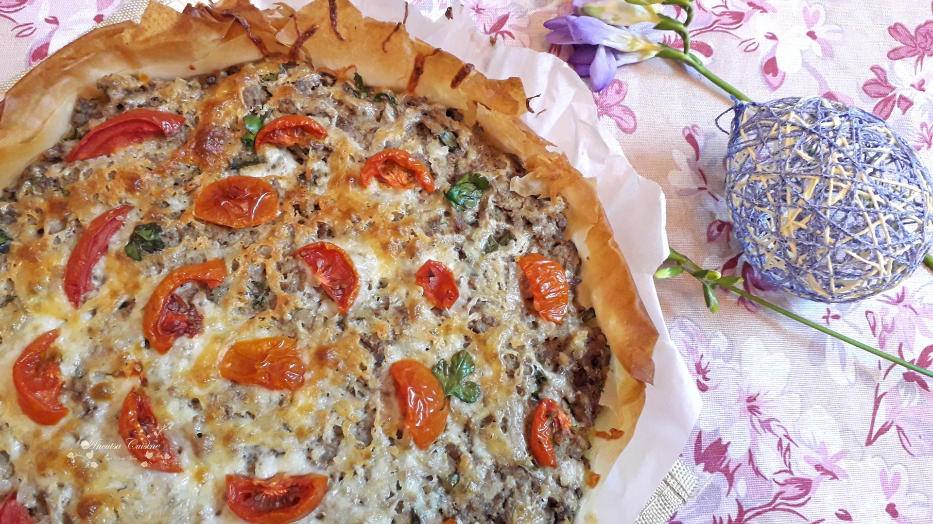 Drob din ficat de porc in foi de placinta – reteta simpla, gustoasa si usor de preparat