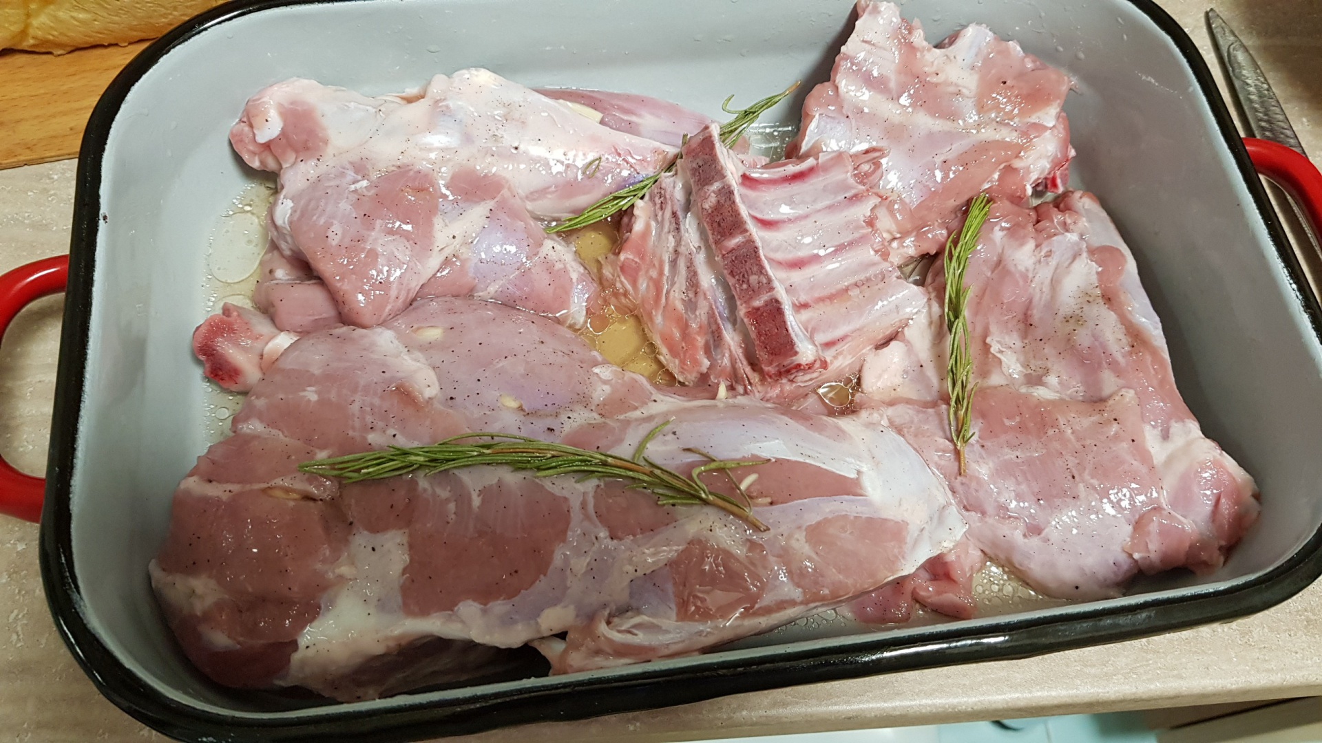 Friptura de miel cu rozmarin