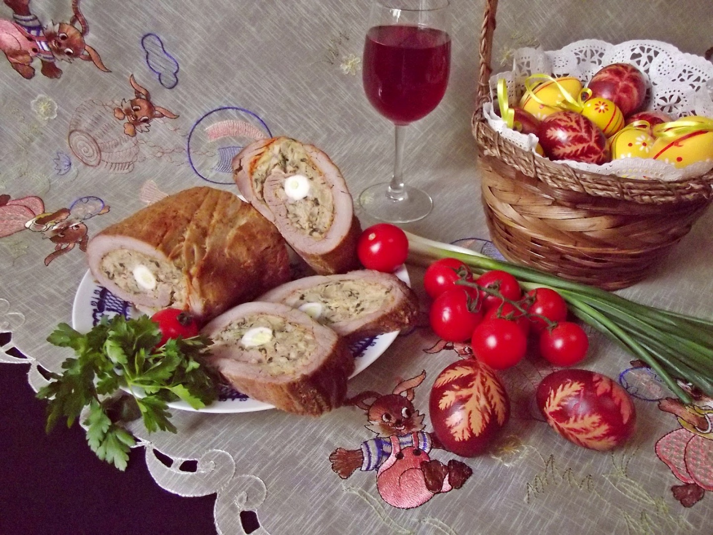 Rulada din muschiulet de porc