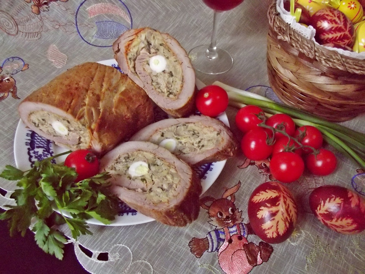 Rulada din muschiulet de porc