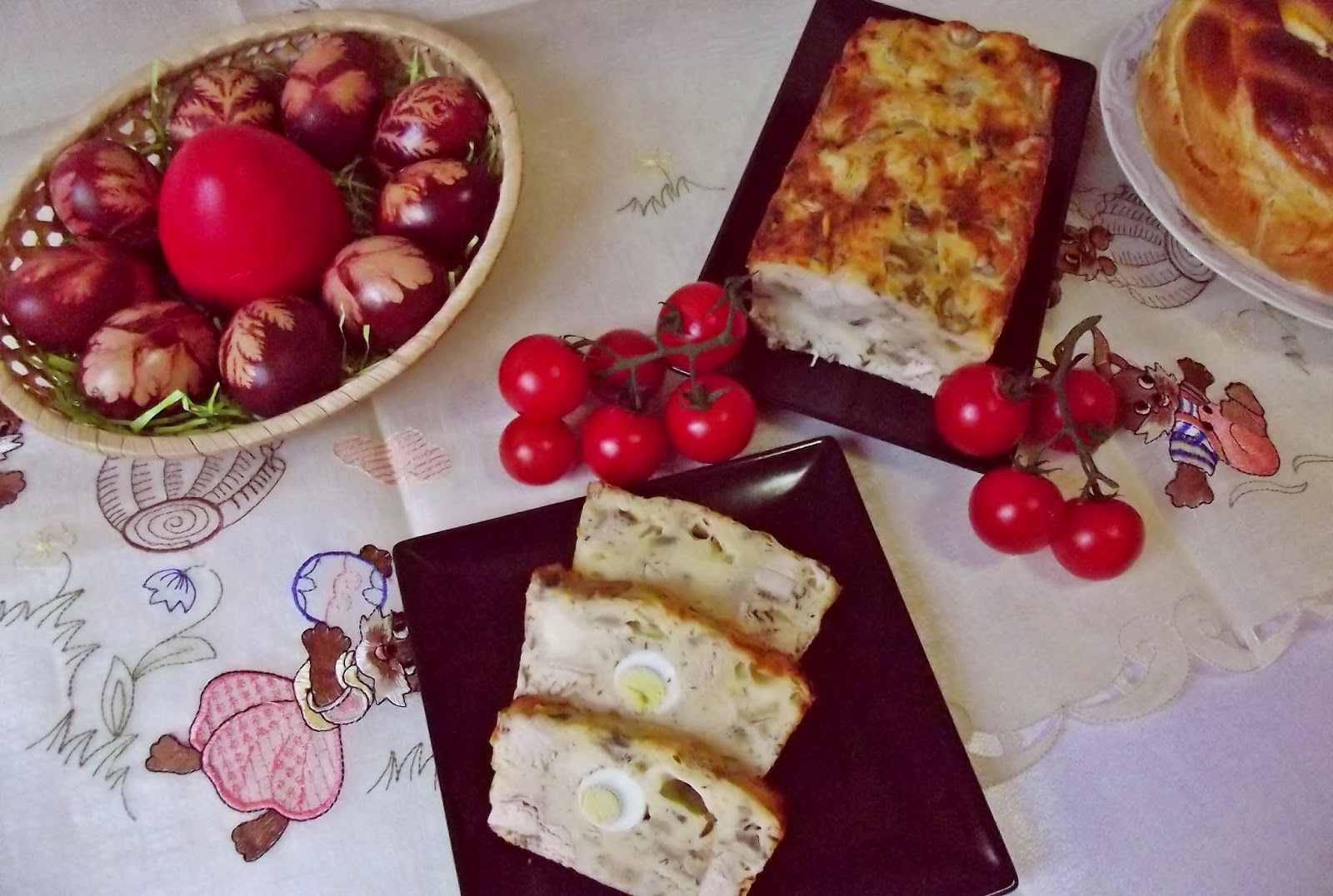 Chec aperitiv, cu piept de pui si ciuperci